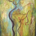 Aphrodite Dancing painting by Judith Shaw