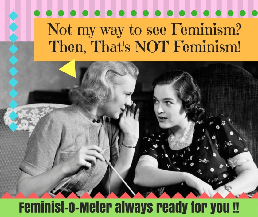 Not my way to see Feminism_ then that's NOT Feminism_
