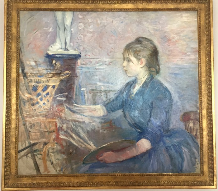 painting by Berthe Morisot