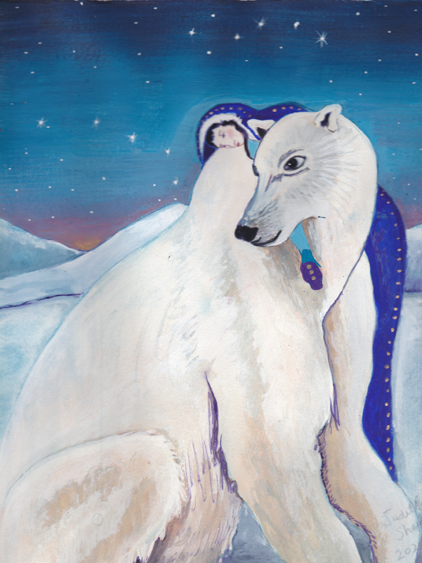 polar-bear-painting-by-judith-shaw